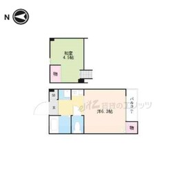 リーベンあさひ高槻の物件間取画像